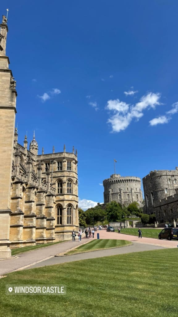 Windsor Castle and town is worth an easy day trip